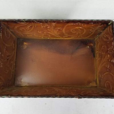 Planter Box, Metal with Copper Coat, 12