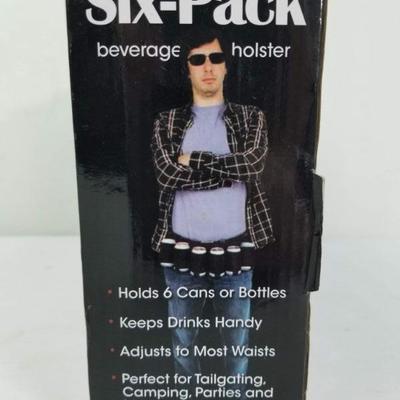 Six-Pack Beverage Holster Belt