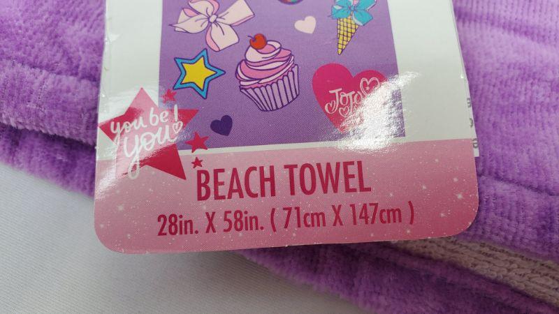Jojo Siwa Beach Towel 28x58