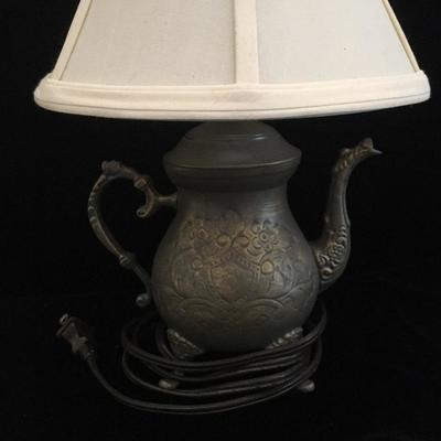 Lot 55 - Tea Lover’s Collection Including Lamp