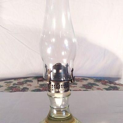 45 - Oil Lamp, tall chimney