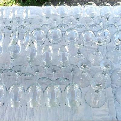 76 - 40 peace - Martini, Wine and Champagne Glassware