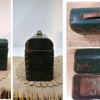 79 - Collectable green lunch pail