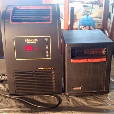 96 - Eden Pure Wall Huger Heater, Eden Pure Portable Infrared heater