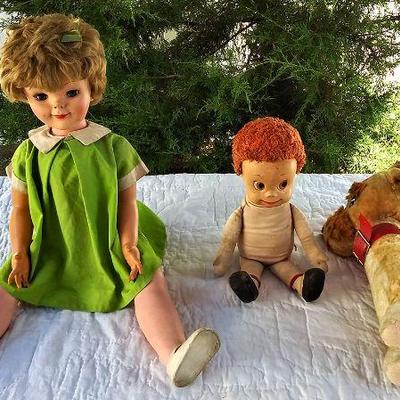 128 - 1961 Matty talking Doll with additional