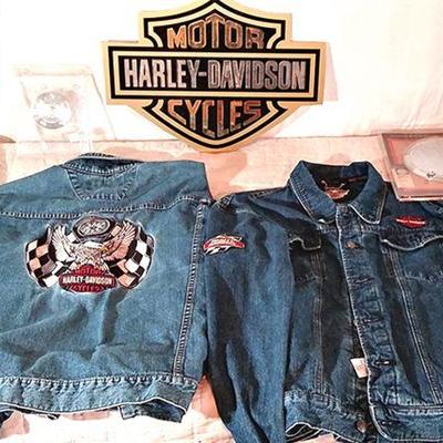 204 - Harley Davidson Jean jackets