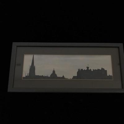 Lot 83 - Nine Framed Cityscapes 