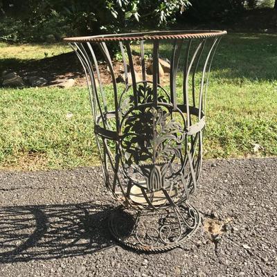 Lot 102 - Mini Metal Garden Chairs and Decor