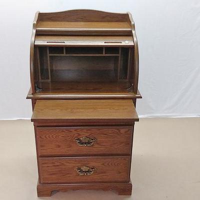 304 -  Small roll top desk