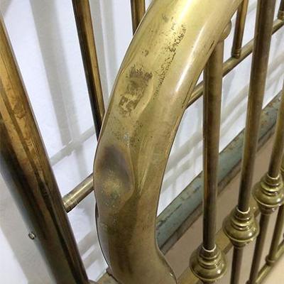 306 - Brass Bed frame 