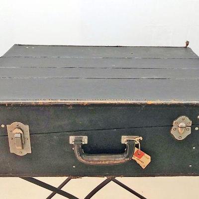 308 -  Black Traveling trunk