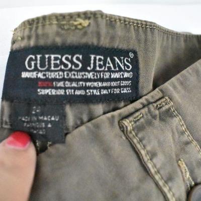 7 Piece Women's Clothing Size 00/24: 5 Dress Pants by Express & 2 by Guess