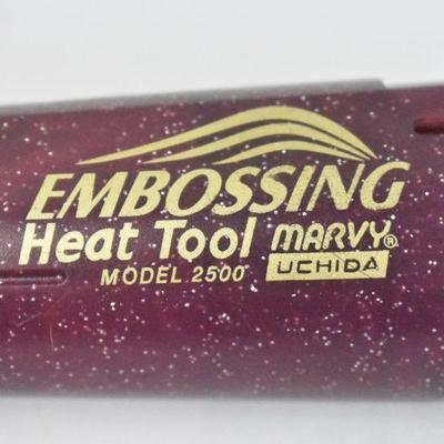 Embossing Heat Tool for Crafting. Marcy Uchida Model 2500 - Tested, Works