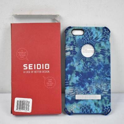 Phone Case for iPhone 6/6s Plus by Seidio, Blue Floral