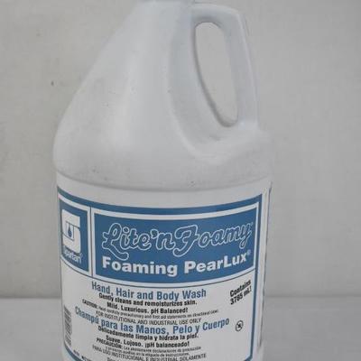 Lite 'n Foamy Foaming PearLux: Hand, Hair, & Body Wash - 1 Gallon