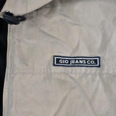 Men's Jacket by Giordano Jeans, Tan & Black, Reversible, Size XL