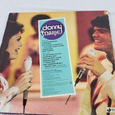 4 Records Osmonds/Donny & Marie LPs
