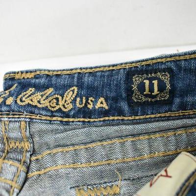 6 Pairs of Women's Jeans: LA Idol, lei, Rue 21, BKE, Calvin Klein, Kut Kloth