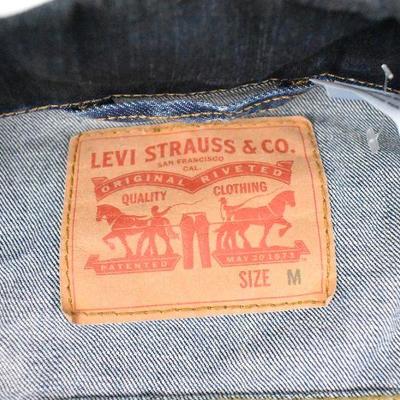 Levi Strauss Men's Jean Jacket, Dark Wash, Size Medium