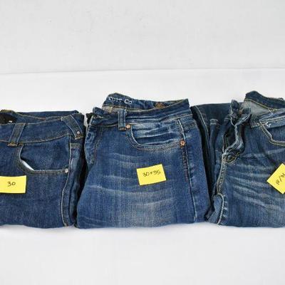 3 Pairs of Women's Jeans: Oakley, Cowgirl Tuff, & Cowgirl Up