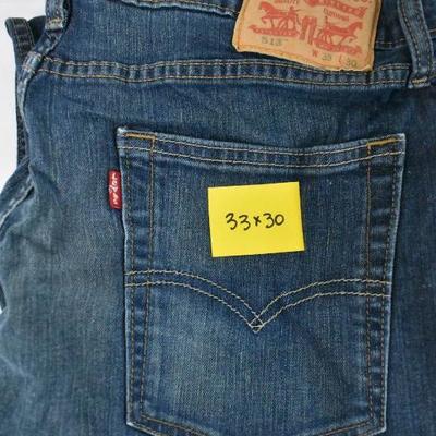 5 Pairs of Jeans: Levi Strauss 513, Division E, AE, Unbranded, Arizona