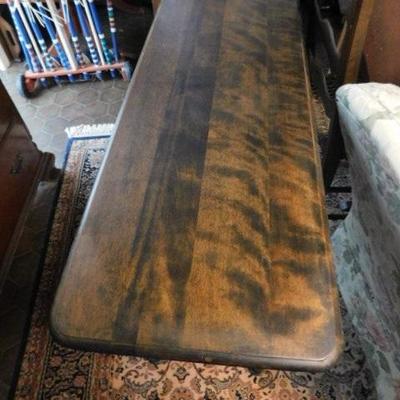 Solid Wood Dark Walnut Sofa Table 48