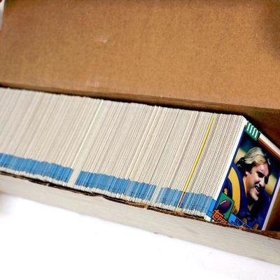 1989-1990 TOPPS & FLEER BASEBALL CARDS LOT - 7 BOXES - 4000+ CARDS