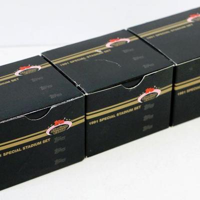 1991 TOPPS SPECIAL STADIUM SET - Factory NEW Lot of 3 Sets 3x 200 Cards Manny Ramirez rookie