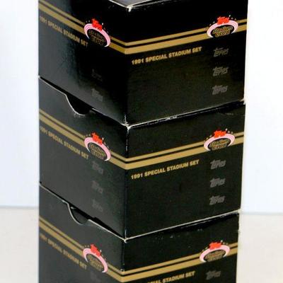 1991 TOPPS SPECIAL STADIUM SET - Factory NEW Lot of 3 Sets 3x 200 Cards Manny Ramirez rookie