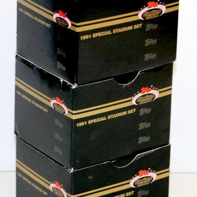 1991 TOPPS SPECIAL STADIUM SET - Factory NEW Lot of 3 Sets 3x 200 Cards Manny Ramirez rookie