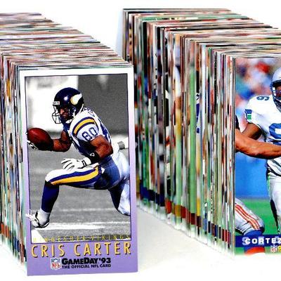 1994 FLEER GAME DAY FOOTBALL CARDS SET WITH STARS John Elway Troy Aikman 300+ Crads Lot