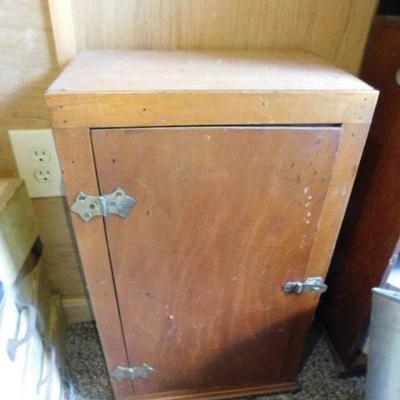 Hand Crafted Solid Wood Patio or Shed Cabinet 25