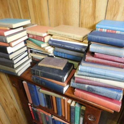 Lot #1:  Book Collection Theological Themes (Not Shelf)