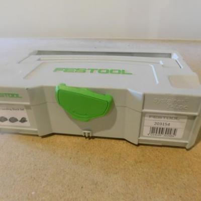 Festool Brand 3 Hand Sanding Block Set in Festool Storage Case
