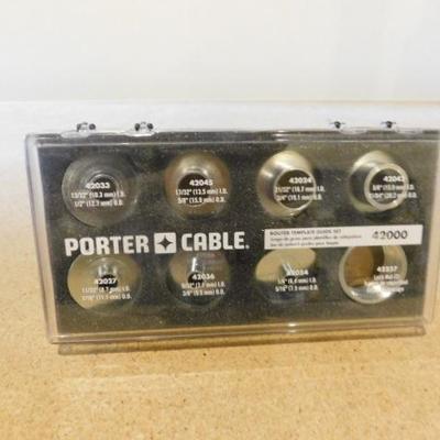 Porter-Cable 42000 Series Router Template Guide Set