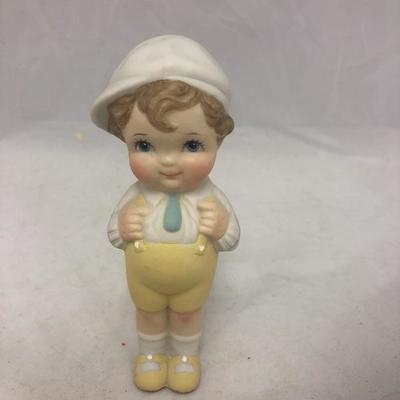 Boy glass/porcelain doll (181)