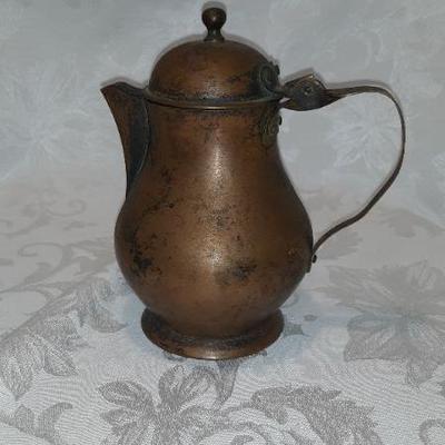 Mini copper kettle, working hinge, body 5