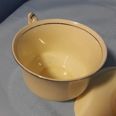 WS George "Rainbow" 019A cup and saucer