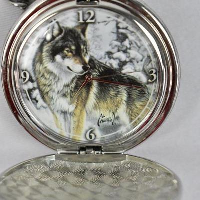 Wolves Pocket Watch Al Agnew