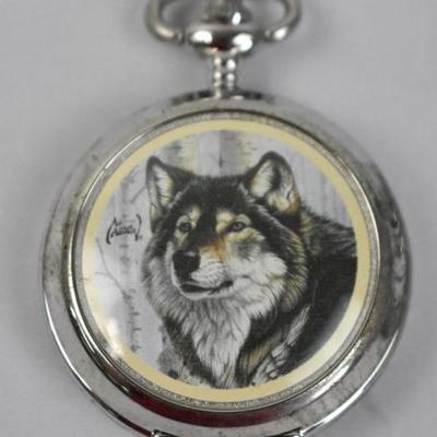 Wolves Pocket Watch Al Agnew