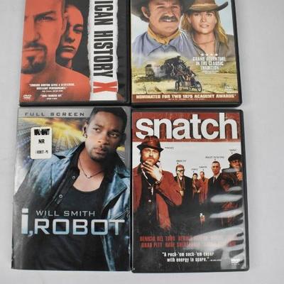 8 Movies on DVD (7) & Blu-ray (1) Alpha & Omega -to- Snatch