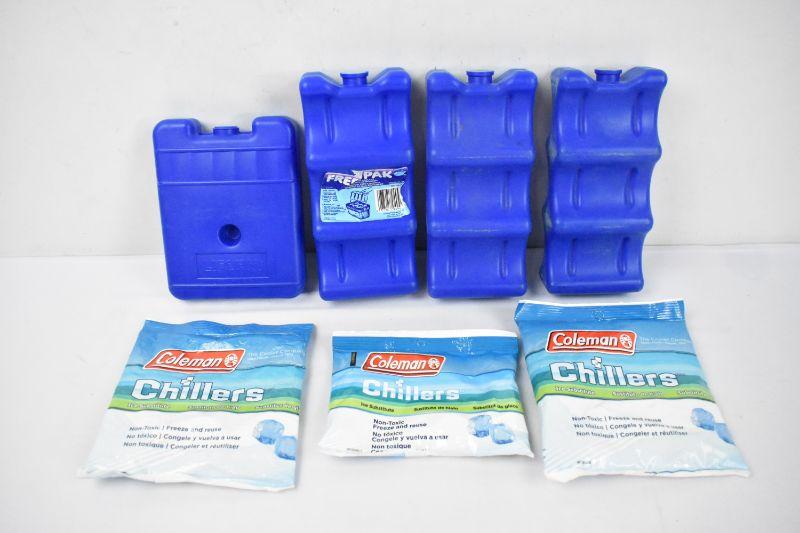 7 Freezer Packs for Coolers