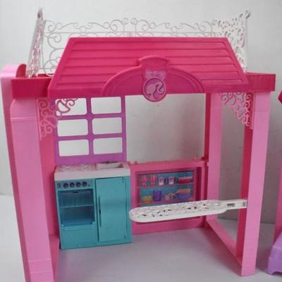 Barbie House: Pink/Purple/White