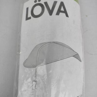 Ikea Bed Umbrella, Green Leaf 