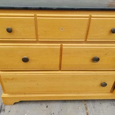 Changing Table Dresser - Missing 2 Knobs, One Drawer Repaired