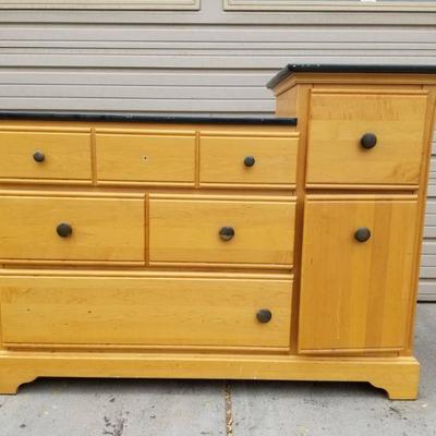 Changing Table Dresser - Missing 2 Knobs, One Drawer Repaired