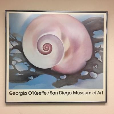 Lot 018: Georgia O'Keeffe, San Diego Museum Print