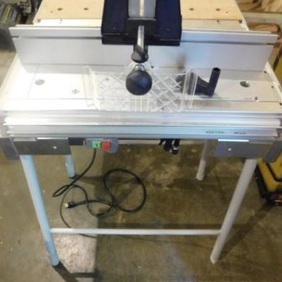 Festool Compact Router Table Set Single Leg Stand CMS VL MFT 3