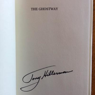 Lot 1034: Tony Hillerman, The Ghostway, 1st Ed, signed