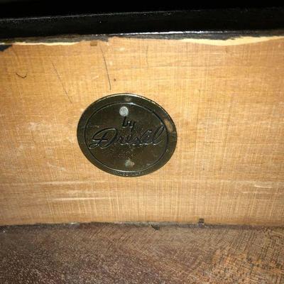 Vintage Drexel Mahogany Corner Cabinet